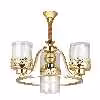 لوستر چهار شعله چشمه نور کد N2663/3 1-G