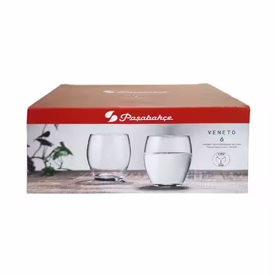 لیوان  مدل VENETO کد 350842 بسته 6 عددی
