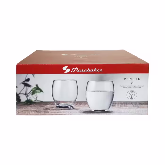 لیوان  مدل VENETO کد 350842 بسته 6 عددی