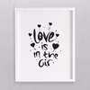 تابلو مدل نوشته انگلیسی طرح LOVE کد 322