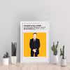 تابلو مدل گرگ وال استریت Wolf of wall street کد S1504-w