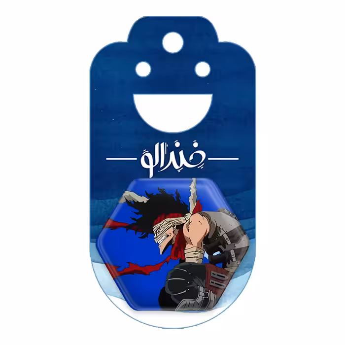 پیکسل خندالو طرح اسلین قهرمان کش انیمه آکادمی قهرمان من مدل شش ضلعی کد 11550