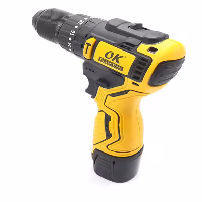 مجموعه 27 عددی دریل چکشی شارژی براشلس اوکی مدل 4030