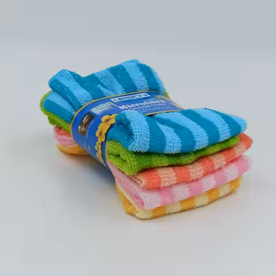 دستمال آشپزخانه مدل LESON کد 10122 بسته 5 عددی