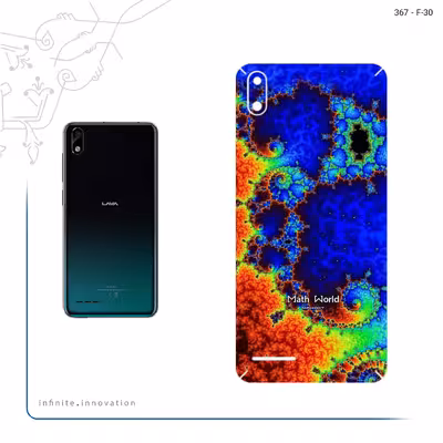 برچسب پوششی ماهوت مدل Mathematical Geometric Shape 5 مناسب برای گوشی موبایل لاوا Z51