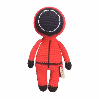عروسک بافتنی ماندانا مدل اسکوییدگیم کد 03
