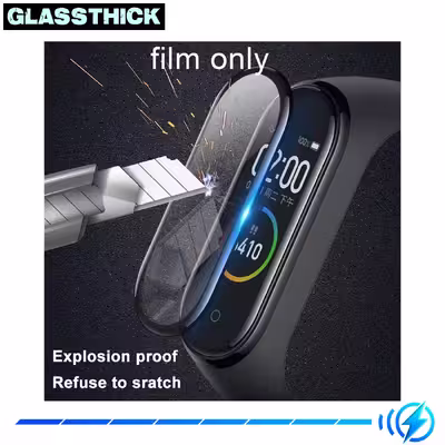 محافظ صفحه نمایش نانو گلستیک مدل NGL مناسب برای ساعت هوشمند شیائومی Mi Band 6