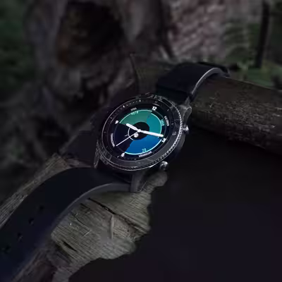برچسب ماهوت طرح Graphite-Green-Marble مناسب برای ساعت هوشمند سامسونگ Galaxy Gear S3 Classic