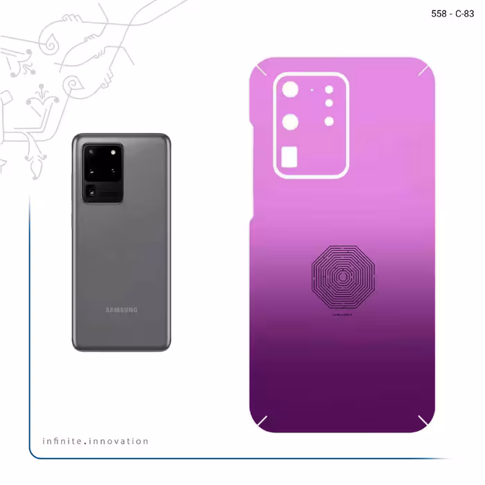 برچسب پوششی ماهوت مدل Minimal Maze مناسب برای گوشی موبایل سامسونگ Galaxy S20 Ultra