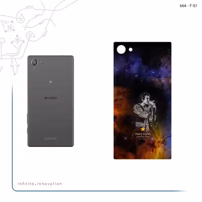 برچسب پوششی ماهوت مدل Harry Styles مناسب برای گوشی موبایل سونی Xperia Z5 Compact