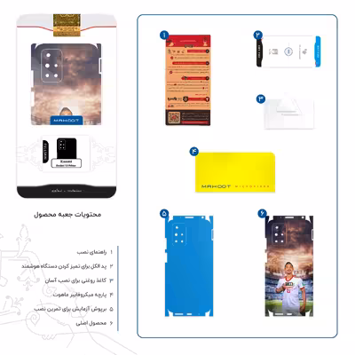 برچسب پوششی ماهوت مدل Reza Ghoochannejhad-FullSkin مناسب برای گوشی موبایل شیائومی Redmi 10 Prime