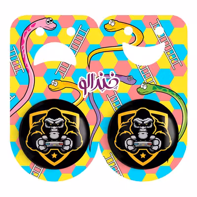 پیکسل خندالو مدل گیمر کد 3885 به همراه مگنت