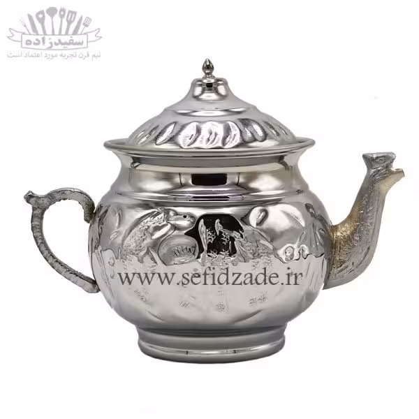 قوری سماور برنجی قلمزده