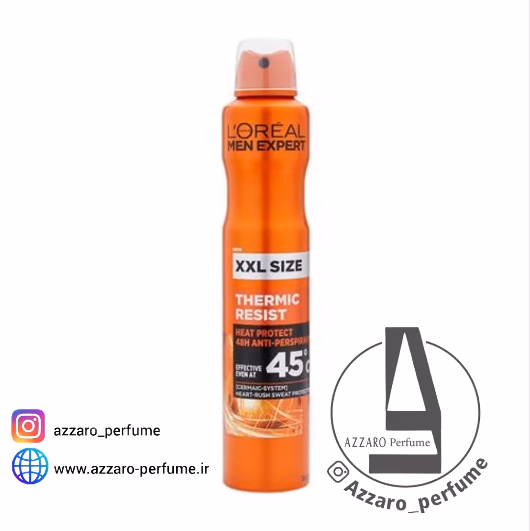 اسپری ضد تعریق مردانه لورال (اورآل) مدل THERMIC RESIST حجم 300 میل