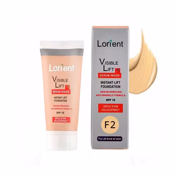 کرم پودر لورینت مدل Visible Lift شماره F2 حجم 35 میل Lorient