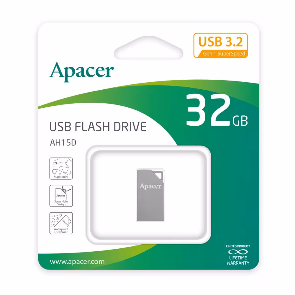 فلش مموری 32 گیگ Apacer مدل AH 15D