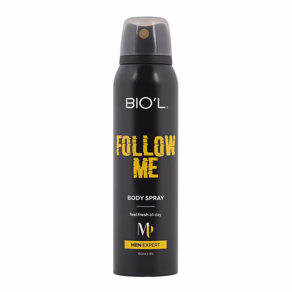 اسپری بدن مردانه FOLLOW ME حجم 150 میلی لیتر بیول BIOˊL