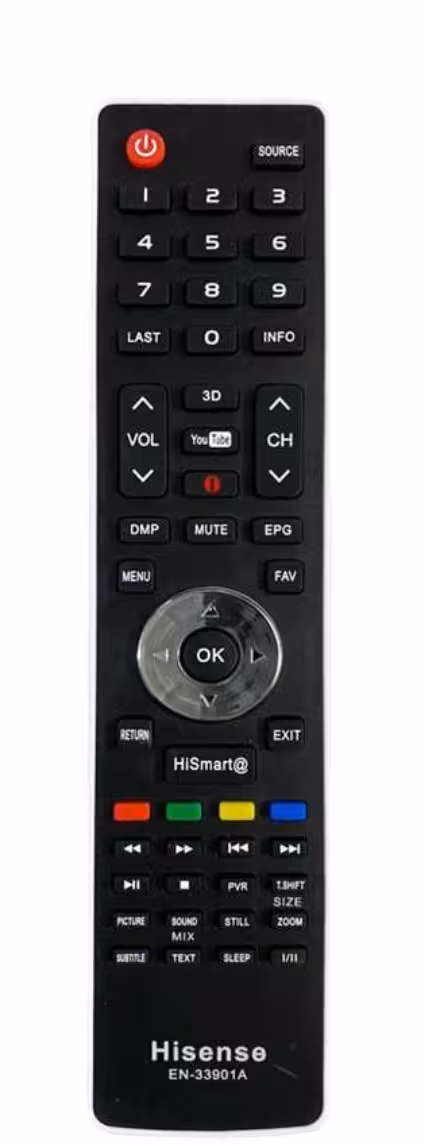 ریموت کنترل هایسنس کد 5