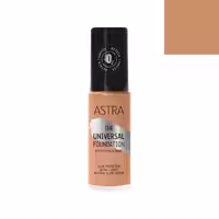 کرم پودر شیشه ای مدل THE UNIVERSAL FOUNDATION N.08W کد 08 آسترا - ASTRA