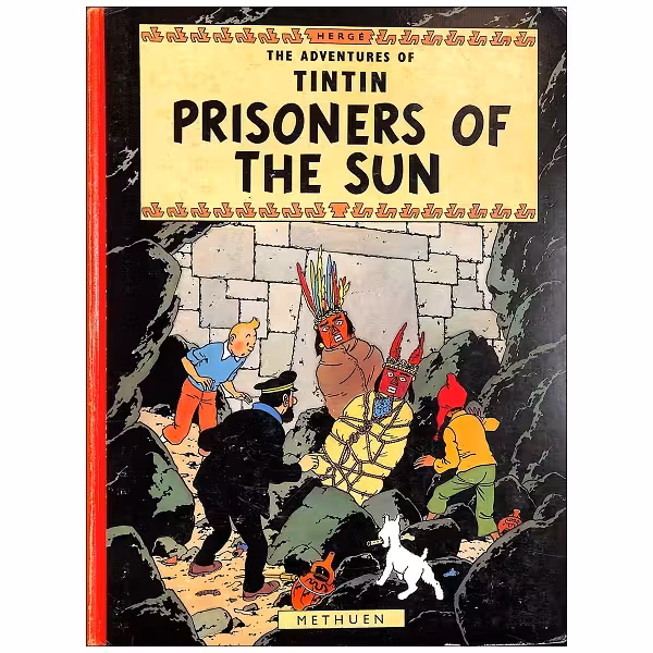 کتاب Tintin Prisoners of the Sun