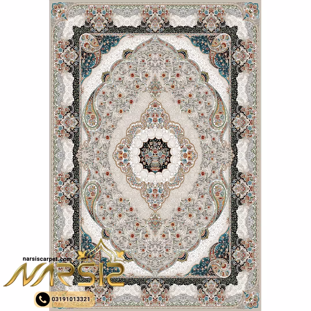 فرشینه فرش طرح سوگند فیلی کد 9045
