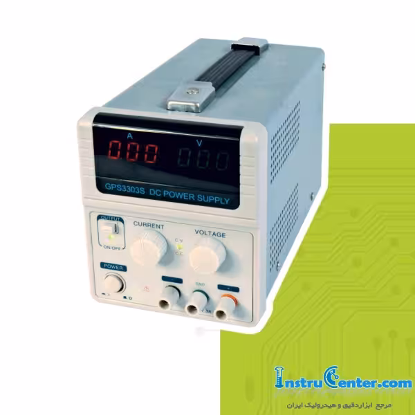 منبع تغذيه ديجيتالي تک کاناله مدل GPS-3303S‌ ساخت کمپانی GPS