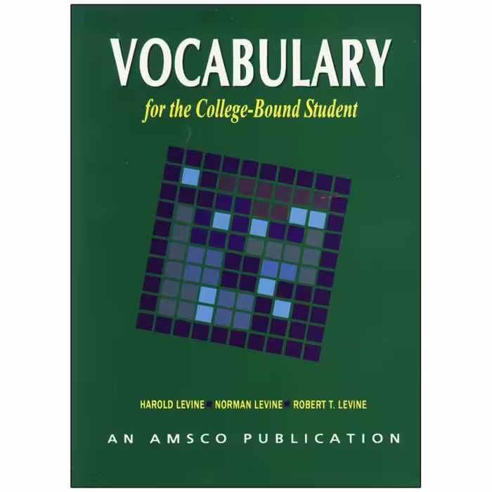 Vocabulary For the College Bound Student 4thوکبولری فور د کالیگ بوند استوندت ویرایش چهارم