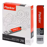 نوک مداد نوکی Panter PL207 0.5mm 2B بسته 12 عددی