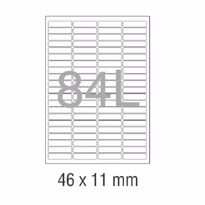 کاغذ پشت چسب دار A4 برش خورده نواجت مدل 84L