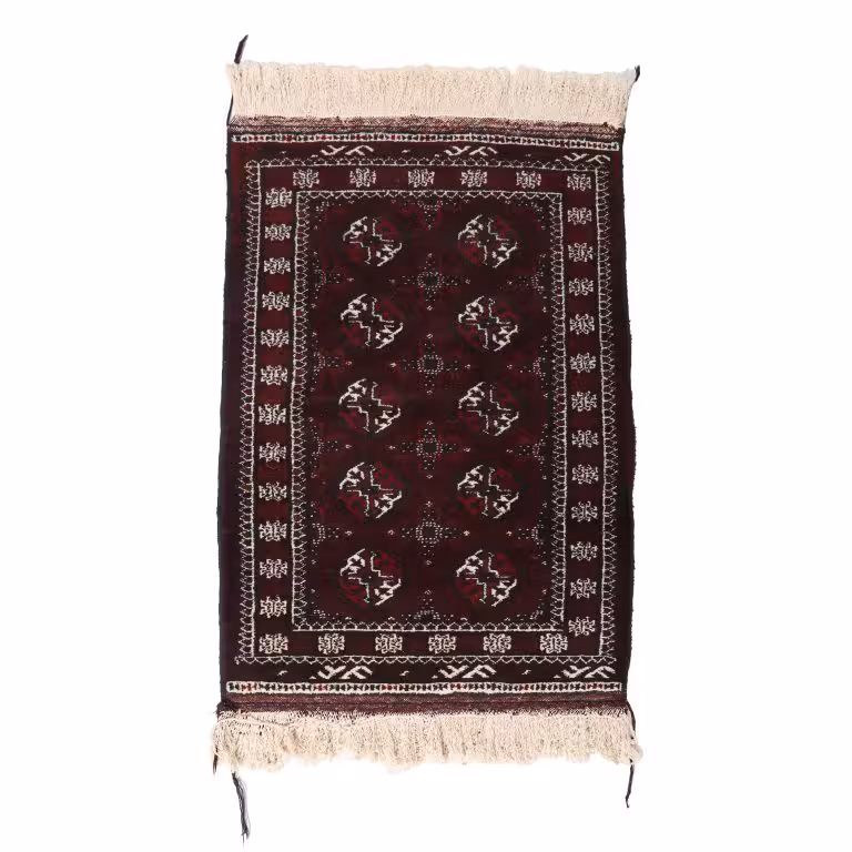 فرش قدیمی دستبافت نیم متری کد 4020709