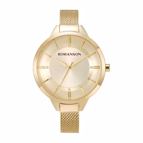 ساعت مچی رومانسون زنانه مدل ROMANSON RM8A28LLGGA81G