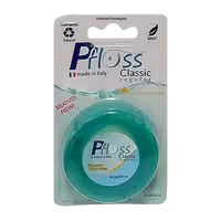 نخ دندان معمولی کلاسیک فلوراید نازک سبز 50 متر پی فلوس Pfloss