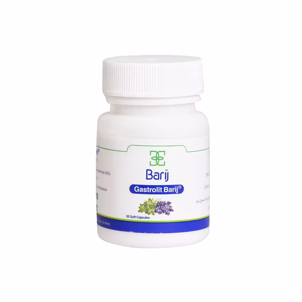 کپسول نرم گاسترولیت باریج اسانس | 30 عدد