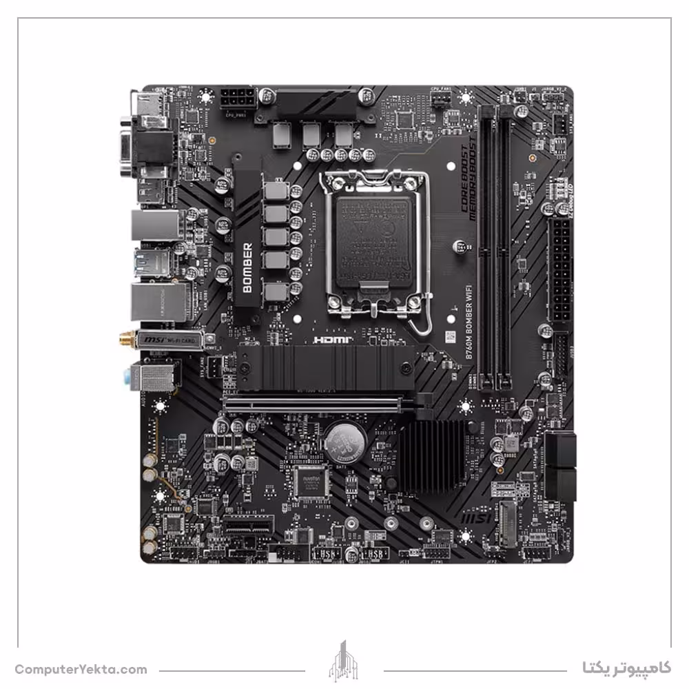 مادربرد MSI B760M BOMBER WIFI D5