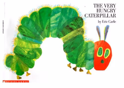 دانلود کتاب The Very Hungry Caterpillar از Eric Carle سال انتشار 2022