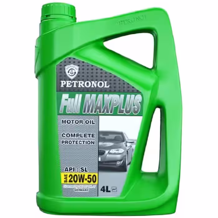 خرید روغن موتور پترونول 20w50 sl/cf-4 مدل full max plus نیمه سینتتیک چهار لیتری | اتوموبی