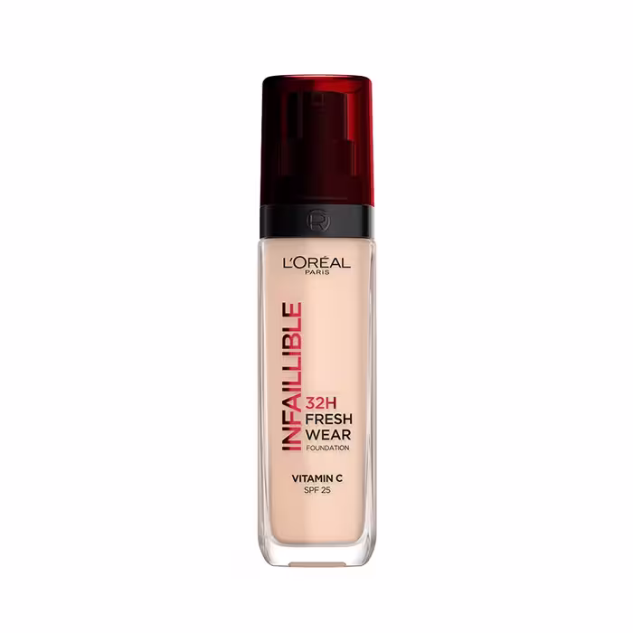 کرمپودر لـورال L’Oréal مدل INFAILLIBLE 32H شماره 125 warm dore