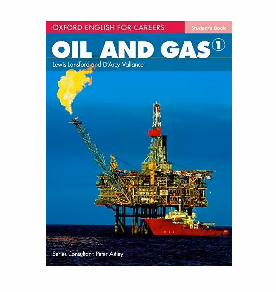 Oxford English for Careers Oil and Gas 1 آکسفورد انگلیش فور کریرز اویل اند گس یک سیاه و سفید