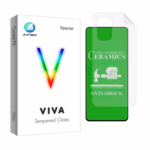 محافظ صفحه نمایش جانبو مدل 2CRN مناسب برای گوشی موبایل شیائومی Poco F3 به همراه محافظ پشت گوشی