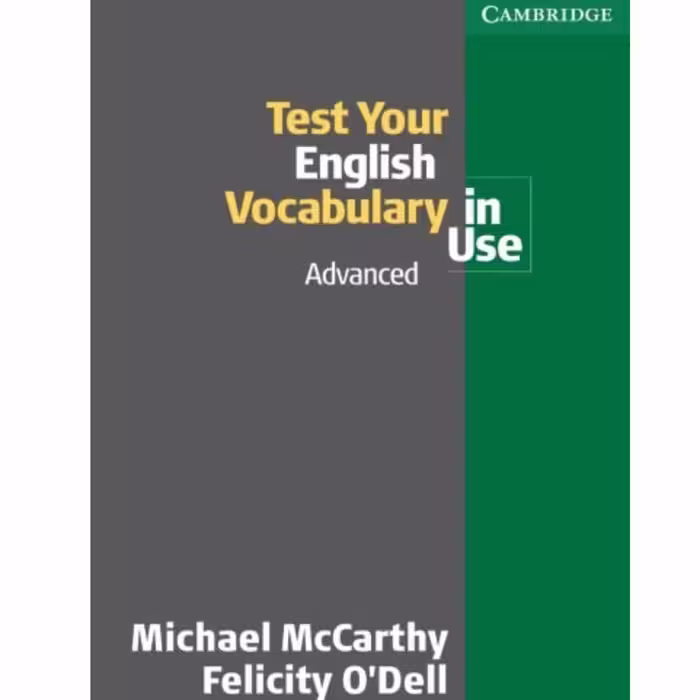 کتاب Test Your English Vocabulary in Use Advanced