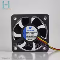 فن 5x5x1.5 سه سیم ZHIXIN 12V DC