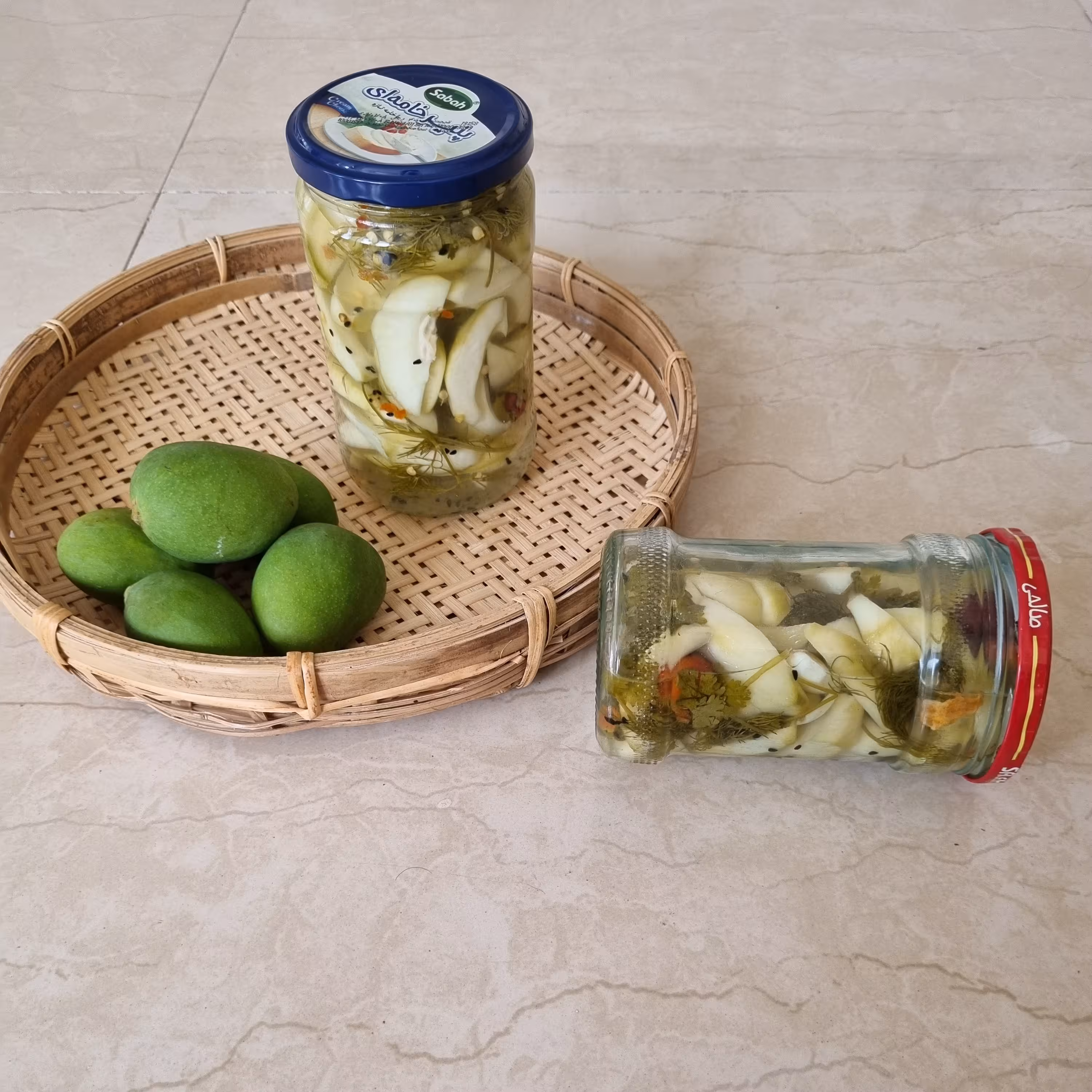 ترشی انبه شور 