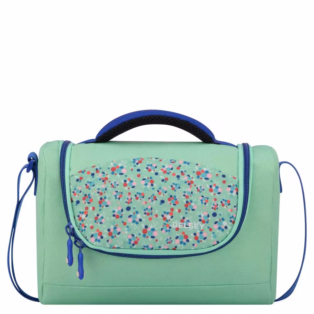 کیف غذا مدرسه ای دلسی مدل سبز گلها