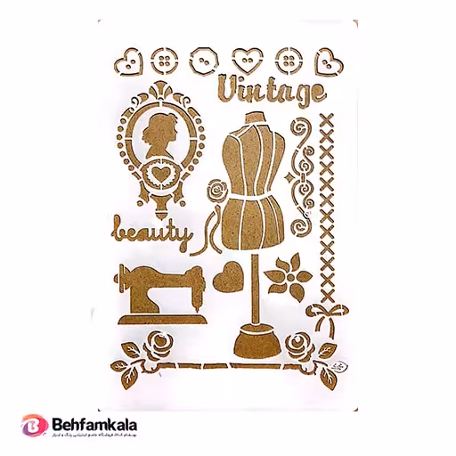 شابلون استنسیل ابعاد 30*20