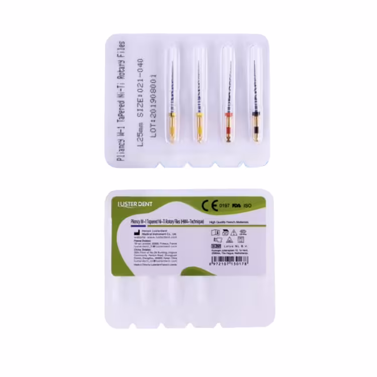 فایل روتاری رسیپروک لاستردنت Lusterdent – Pliancy Blue W1 Niti Rotary File