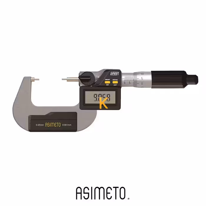 میکرومتر Spline دیجیتال سری 118 آسیمتو