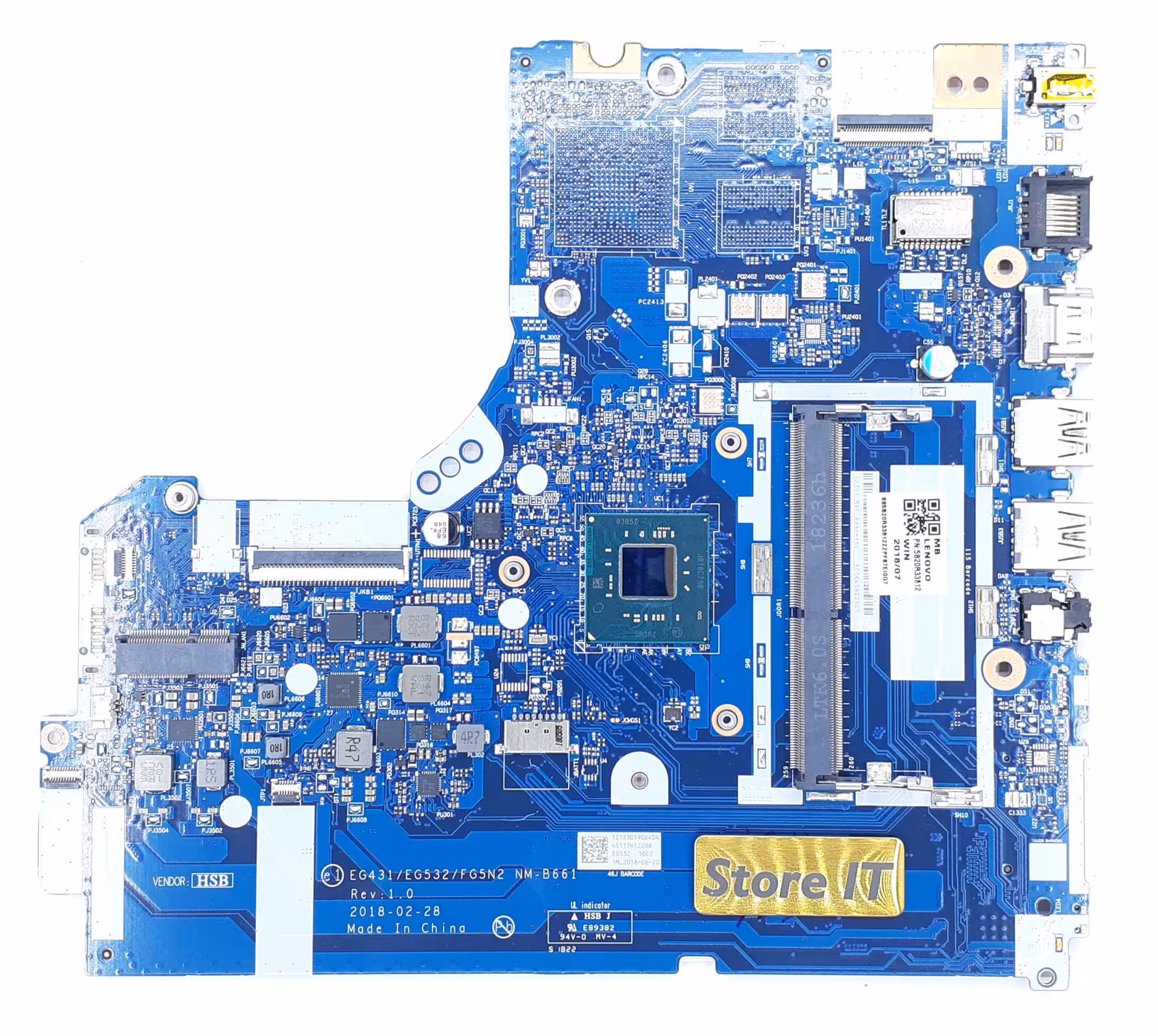 مادربرد لپ تاپ لنوو IDEAPAD 330 (NM-B661) Pentium N5000 بدون گرافیک - فروشگاه اینترنتی استور آی تی