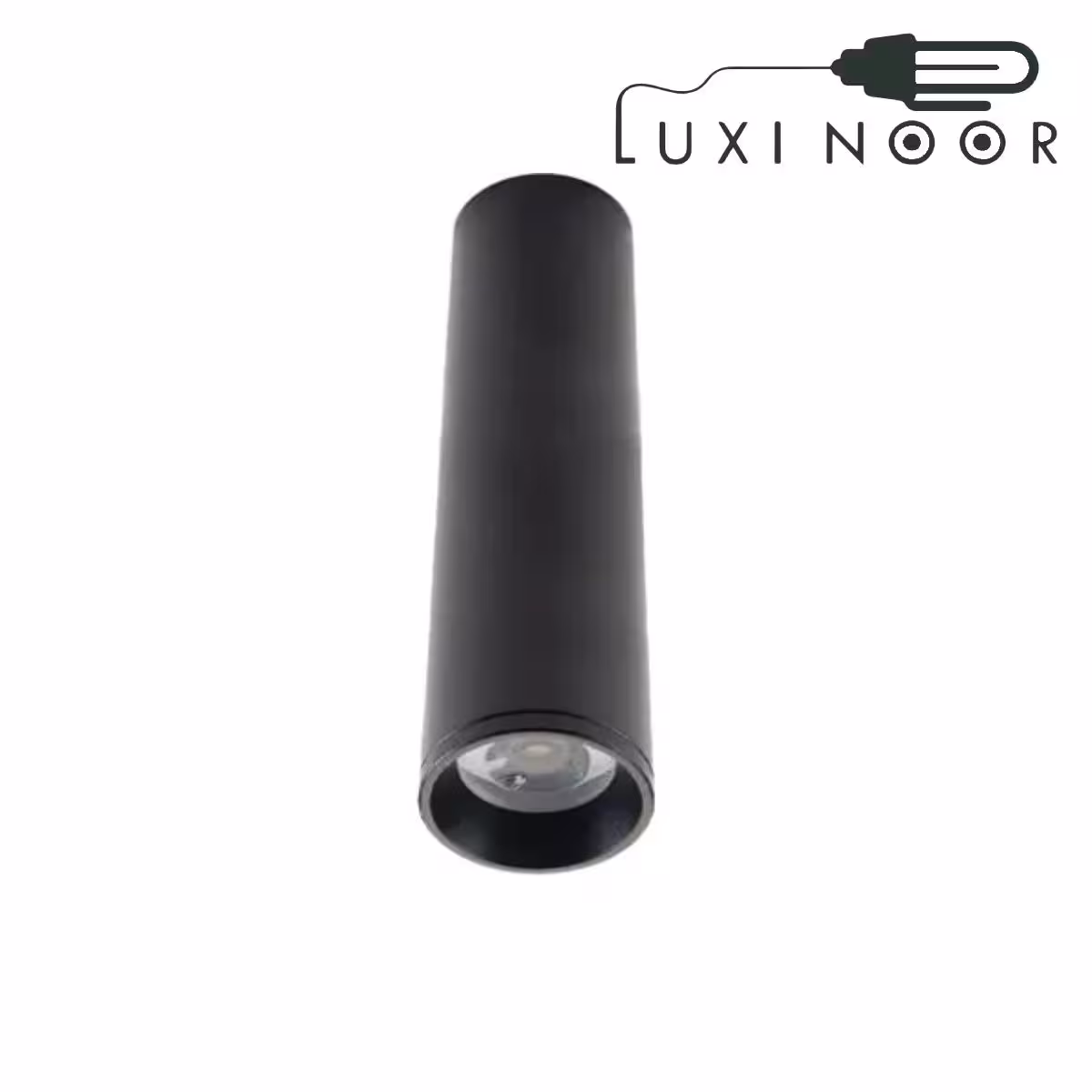 چراغ سقفی روکار استوانه 30سانتی مشکی