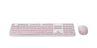 کیبورد و ماوس بی سیم رپو X260S بی صدا با حروف فارسی