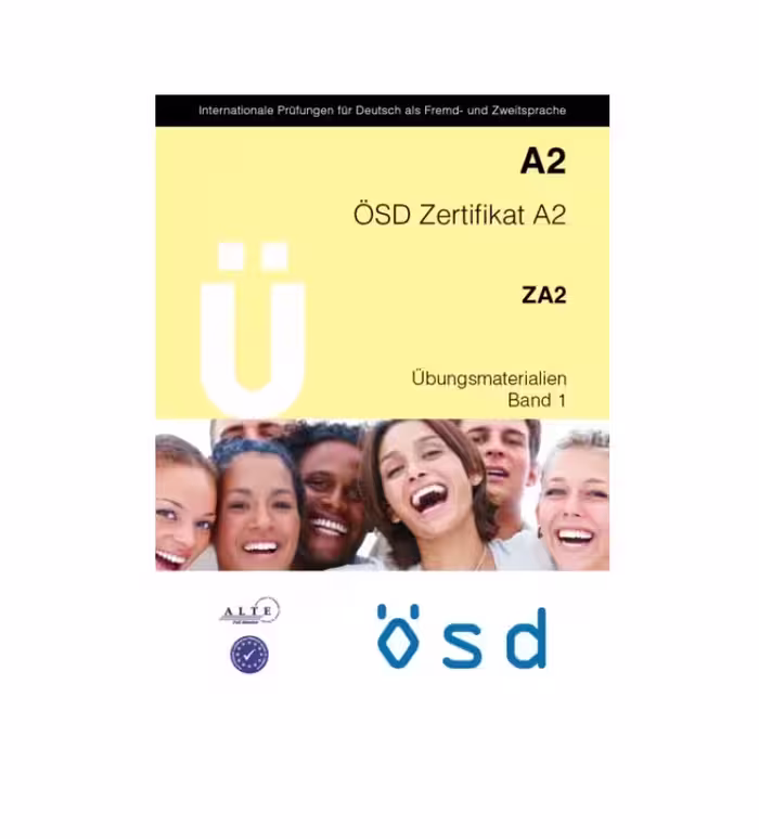 U ÖSD Zertifikat A2 ZA2 Ubungsmaterialien Band 1 آزمون osd